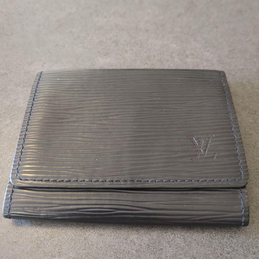 ト*う様 【LOUIS VUITTON】カルトドゥヴィジット エピ ノワール 名