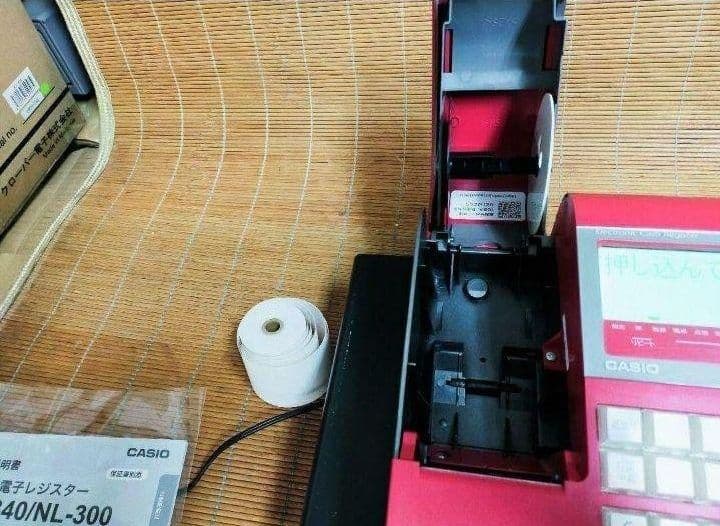 カシオレジスター　TE-340/NL300　フル設定無料　347770