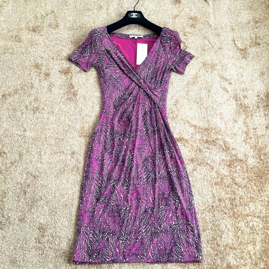 マックスマーラ　白タグ　カシュクール　ワンピース　タグ付き