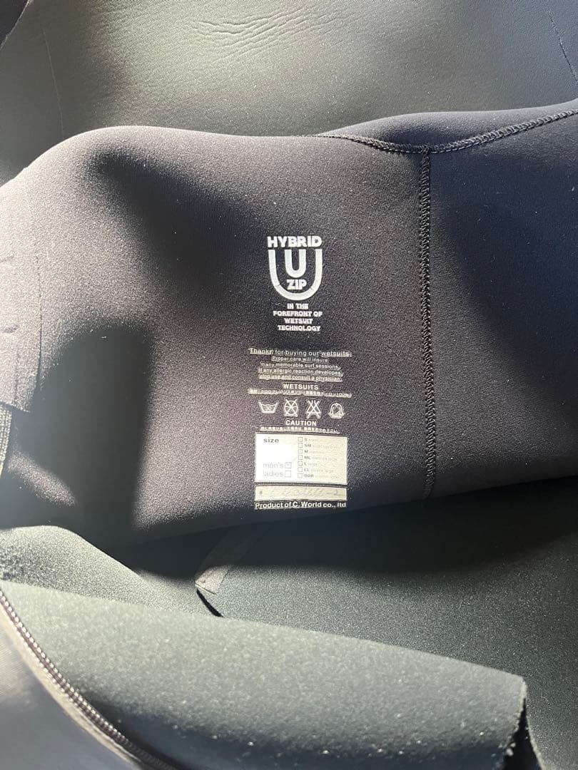 中古セミドライ美品2022年AXXE Classic HYBRID U-ZIP