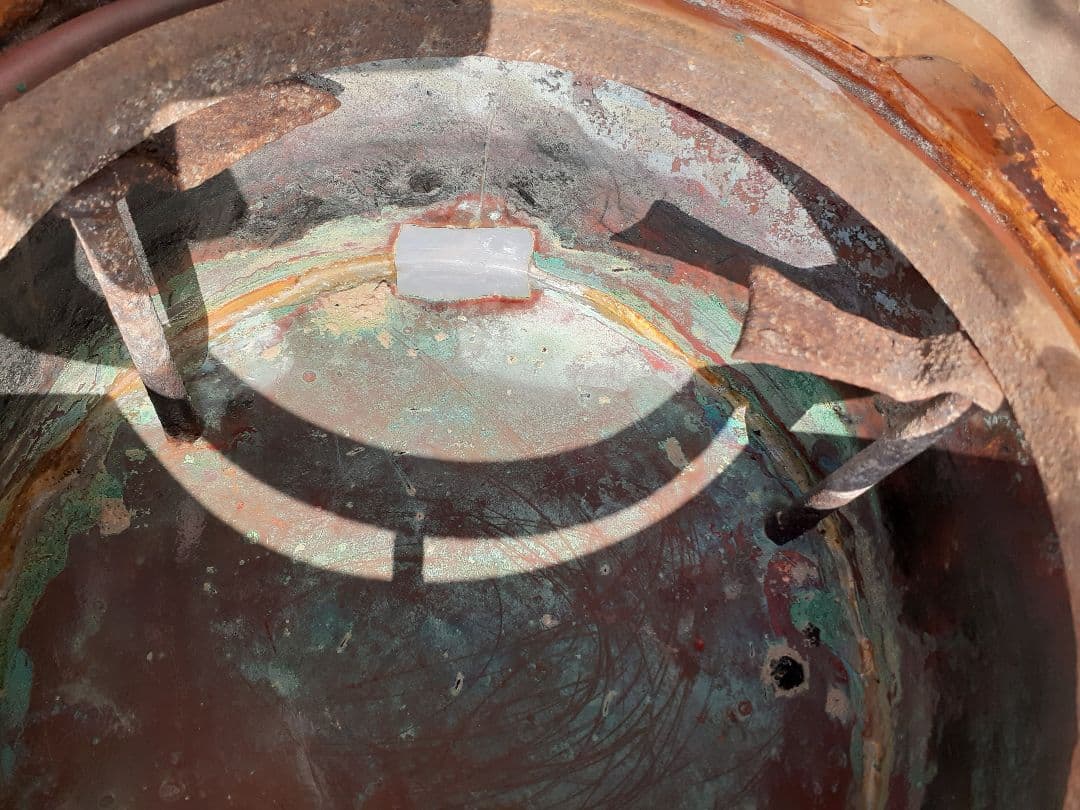 天然欅瘤くりぬき火鉢