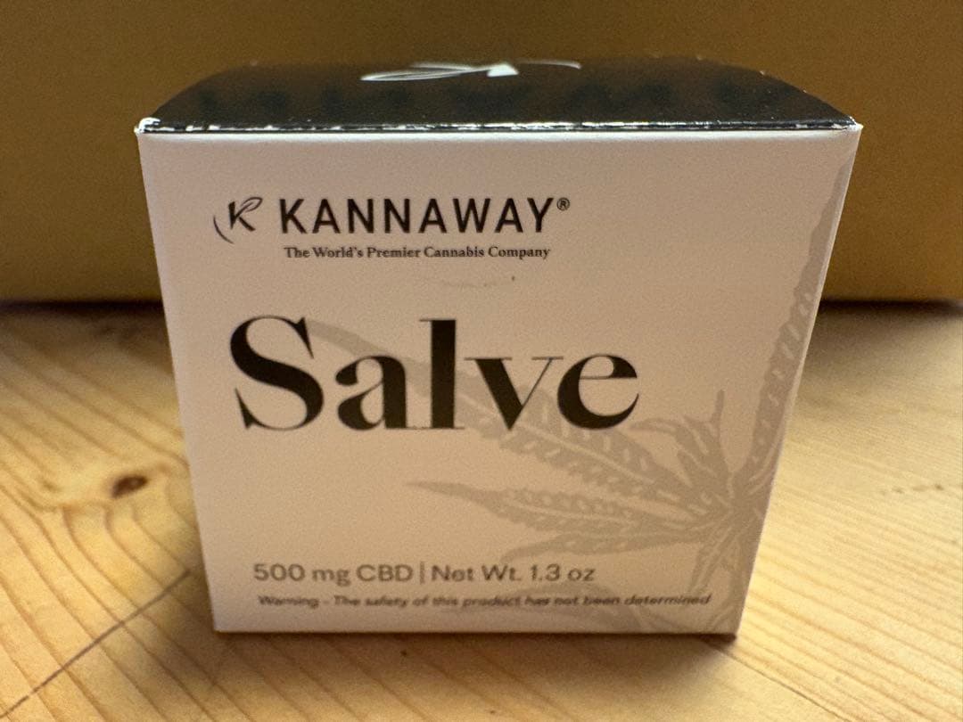 にっしー❗️KANNAWAY Salve 500mg CBD 高品質クリーム