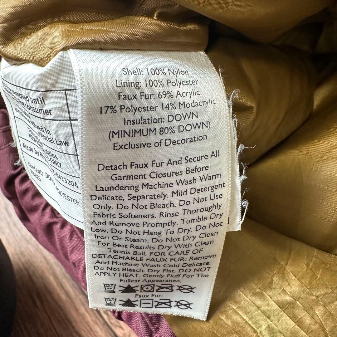 し*う様 極美品　エディーバウアー　刺繍ロゴ　メンズ　ダウンジャケット　サイズL