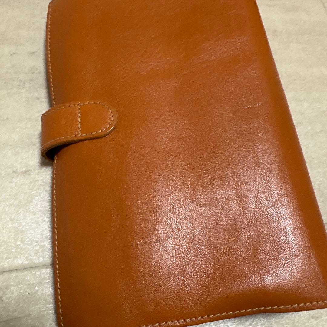 お値下げしました! IL BISONTE キャメルレザー スケジュール帳