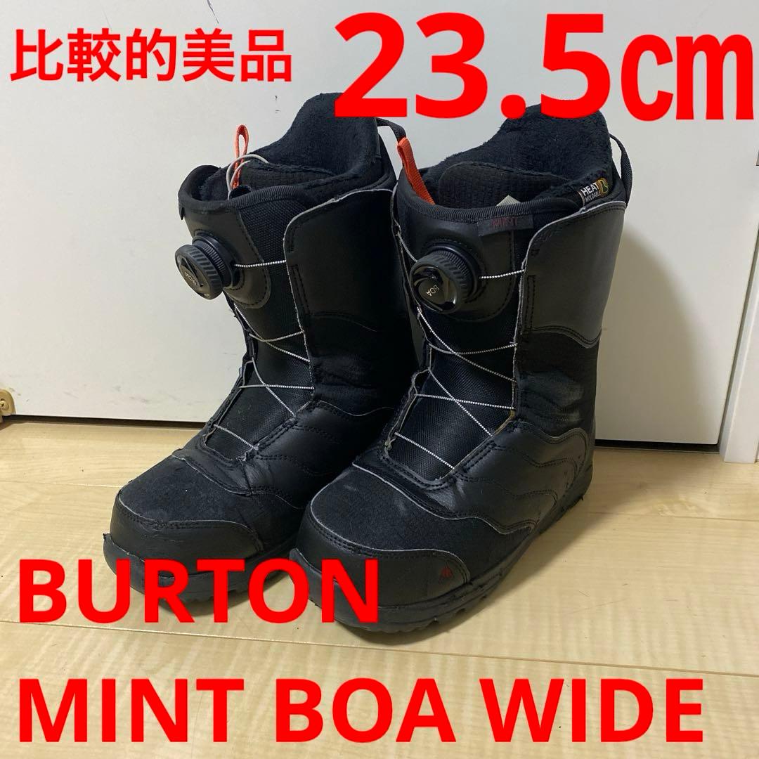 【比較的美品_即日発送】BURTON　MINT BOA WIDE 23.5cm