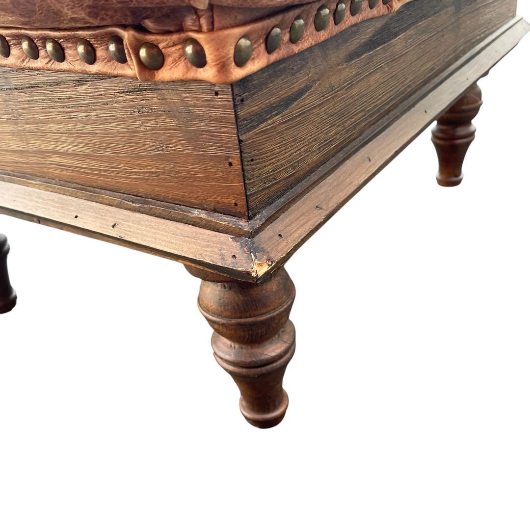 JOURNAL STANDARD FURNITURE オットマン　高級　本革