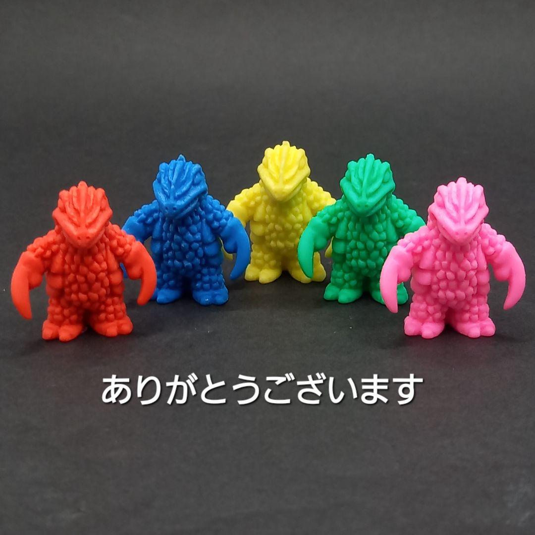 【ツルク星人】橙色　ウルトラ 怪獣 消しゴム 特撮 当時もの