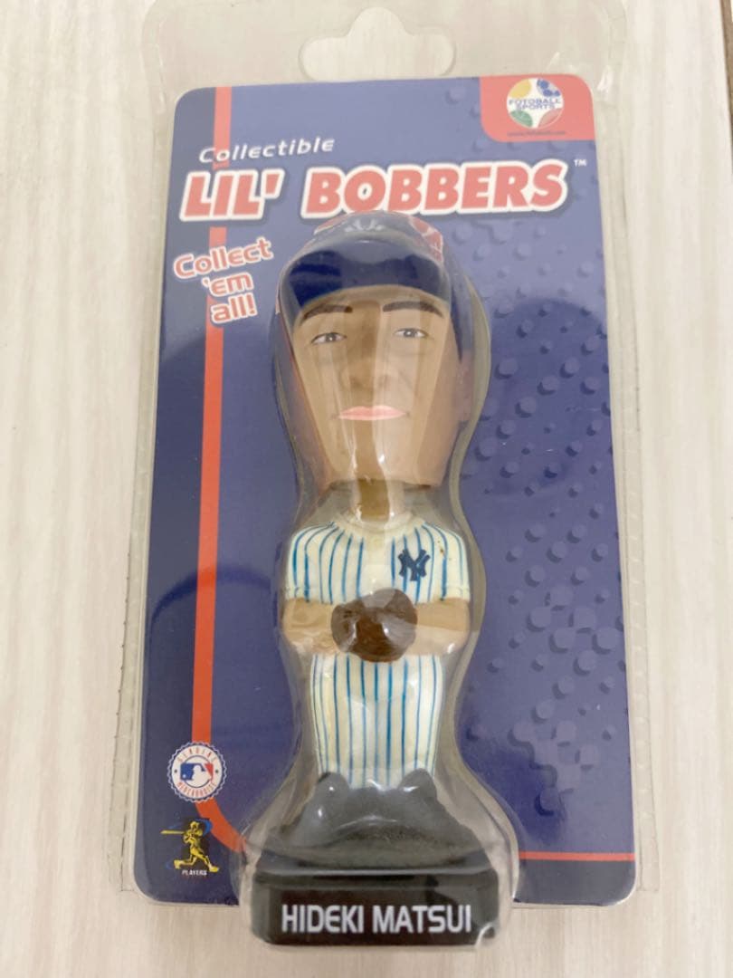 未開封 ニューヨークヤンキース 松井秀喜さんのフィギュア 小物 置物