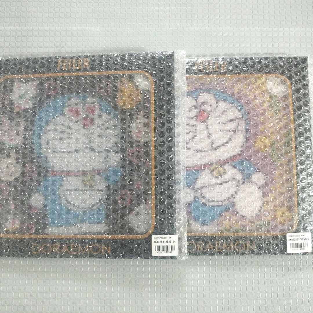 フェイラー　ドラえもん　ハンカチ　ラブリーキャッツ　ミモザ　２枚セット