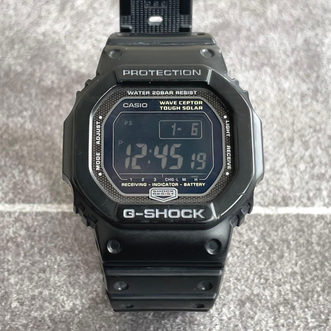 CASIO G-SHOCK ブラック GW-5600BJ タフソーラー