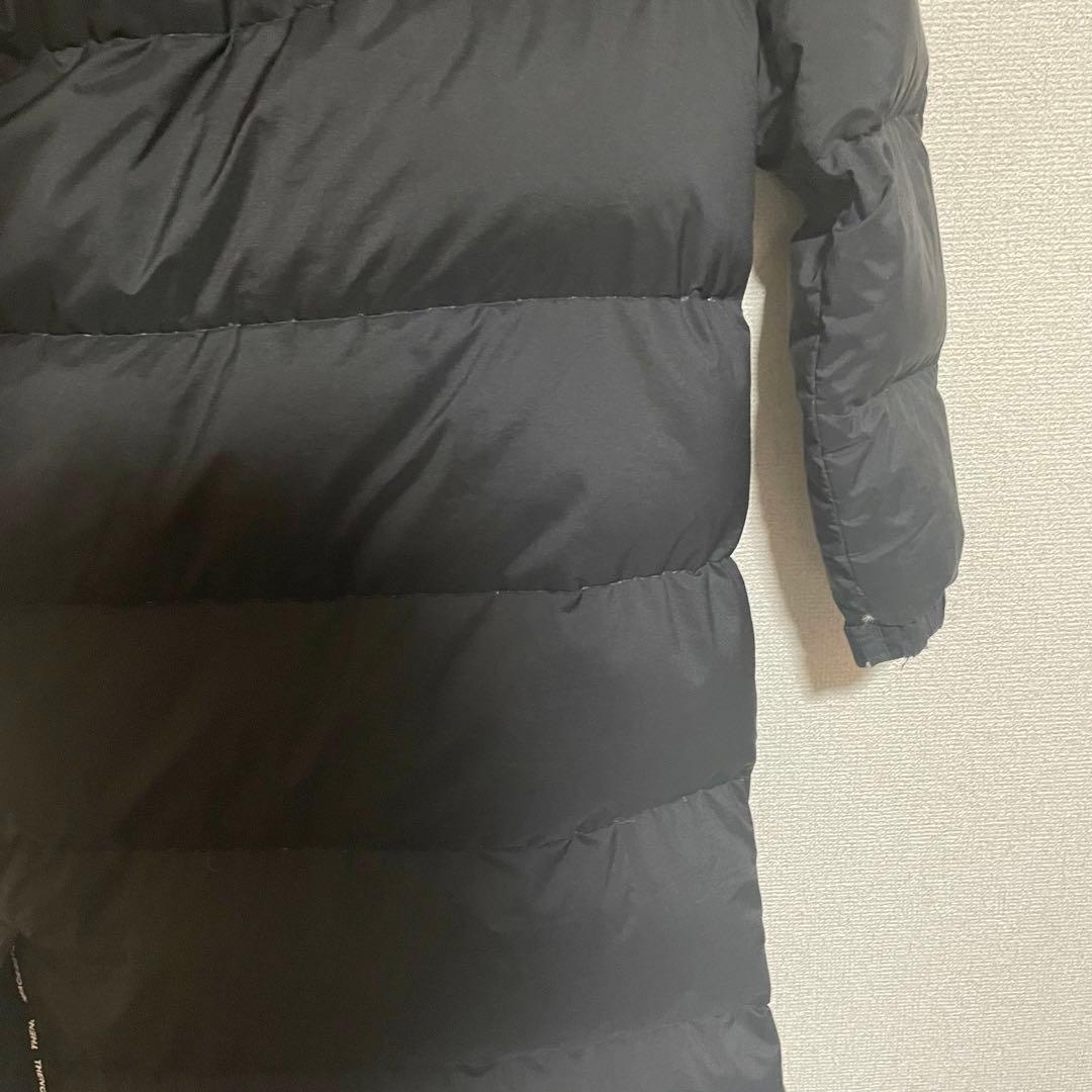 【美品】ノースフェイス　ロングダウン　ダウンジャケット　ブラック　メンズS