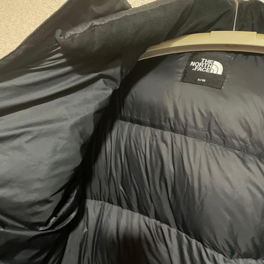 【美品】ノースフェイス　ロングダウン　ダウンジャケット　ブラック　メンズS