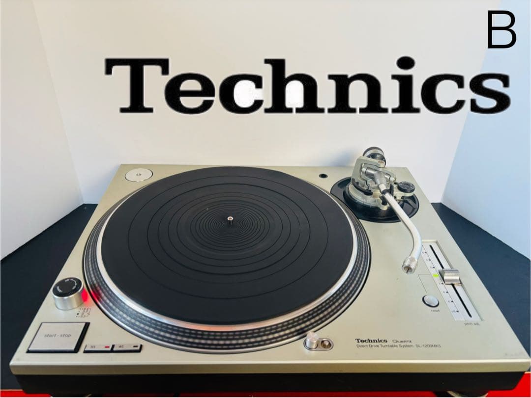 Technics SL-1200MK5 ターンテーブル(B)dj