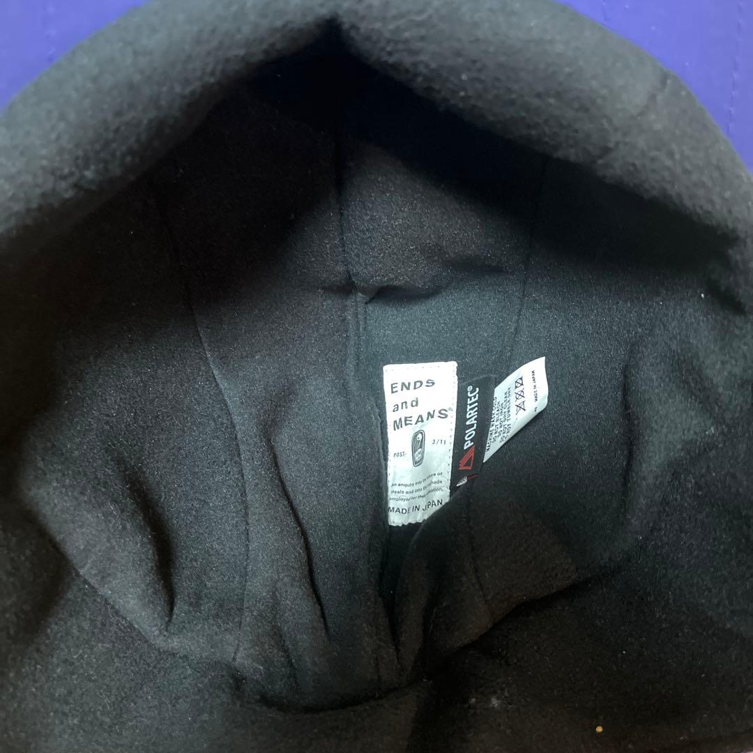 帽子 ENDS AND MEANS Polertec Flap Camp Cap
