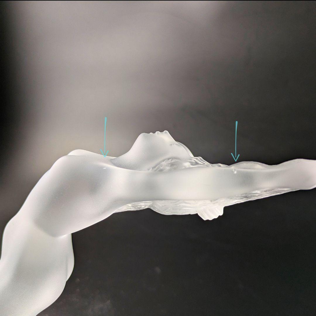 草*認様 ラリック カーマスコット 風の女神クリュシスカー美品 フランス アール