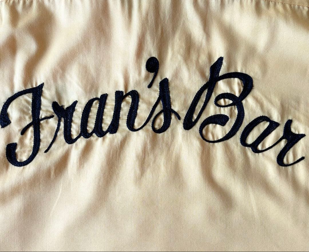 60's〜70's USA製 ヒルトン HILTON ボーリングシャツ 刺繍