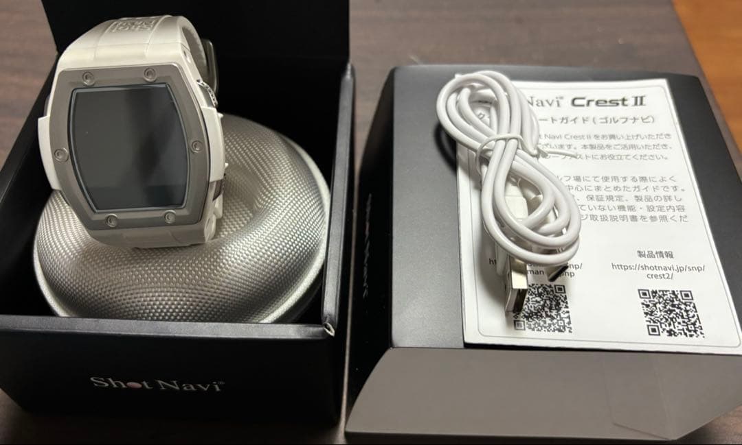 ショットナビ　クレスト2 ホワイト