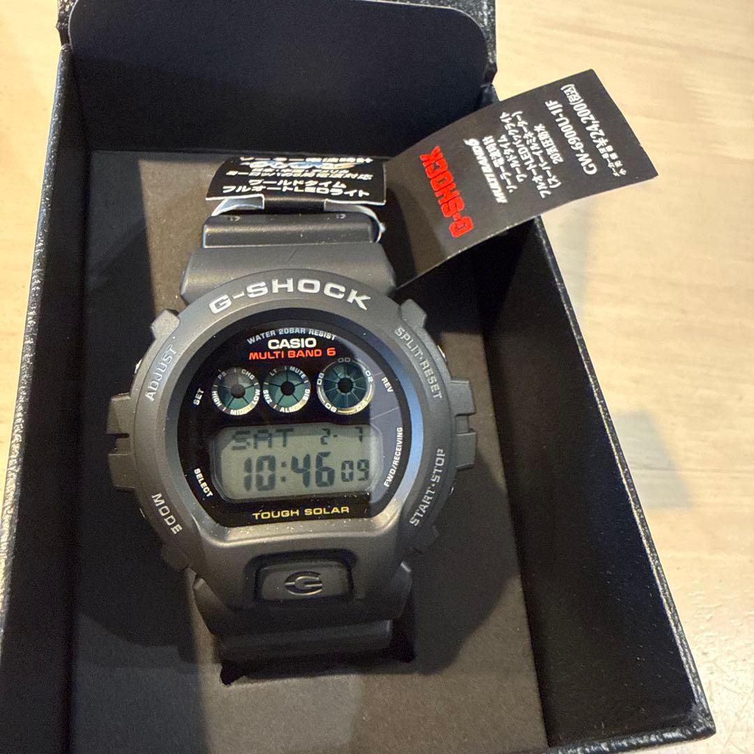 腕時計 ジーショック 電波ソーラー GW-6900U-1JF メンズ ブラック