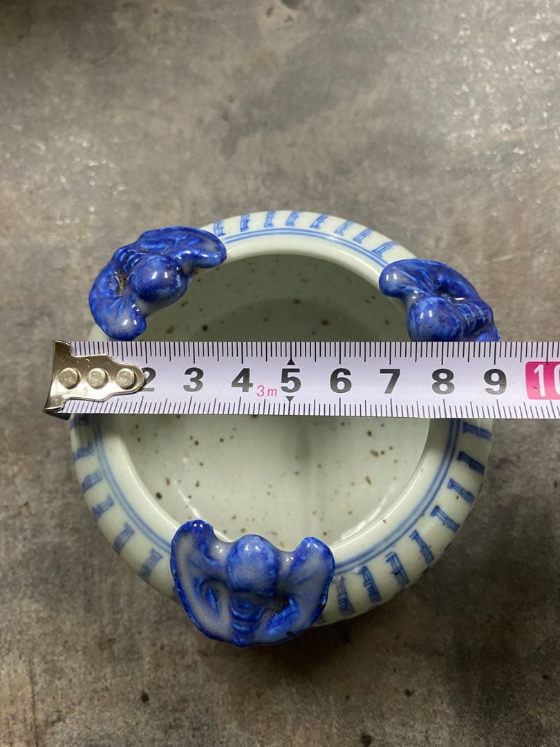 中国　染付　美術　時代物