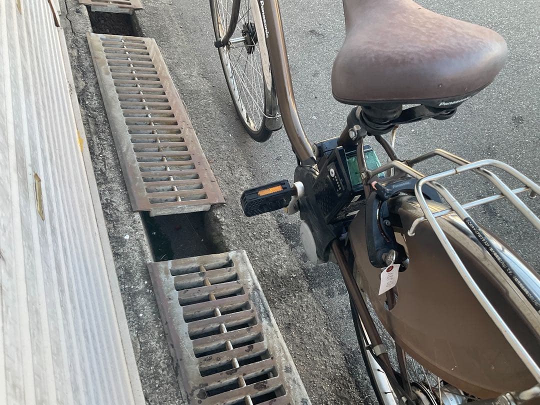 パナソニック最新機種電動アシスト自転車viviDX26インチブラウンボディー