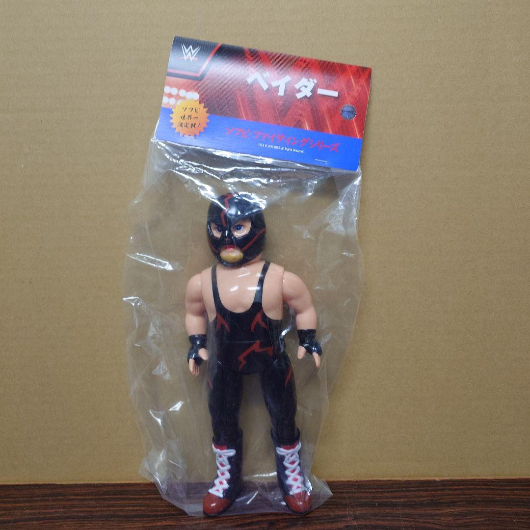 メディコムトイ　ビッグバンベイダー　ブラックマスク　プロレス　ソフビ　SFS