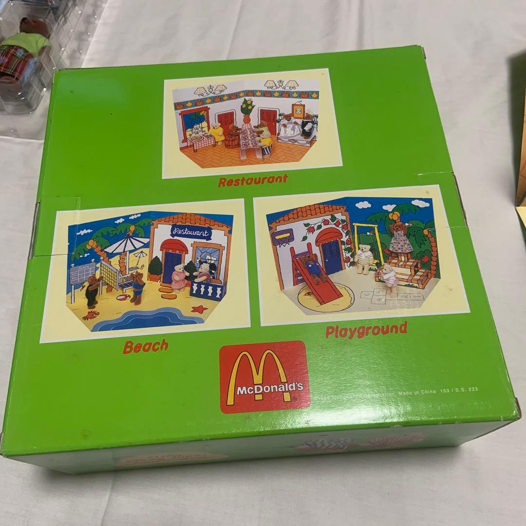 廃盤 McDonald'sテディベアパーティー & ホーム セット2点セット