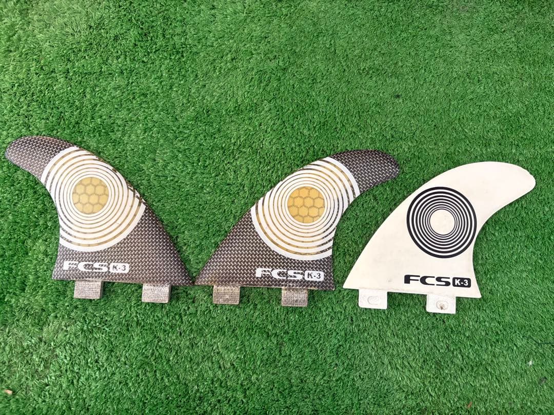 hiro3357 売約済みショートボード ホワイト・ブルー7.2f