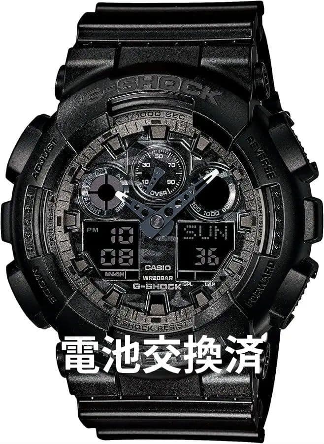 時計 CASIO G-SHOCK GA-100CF-1ADR