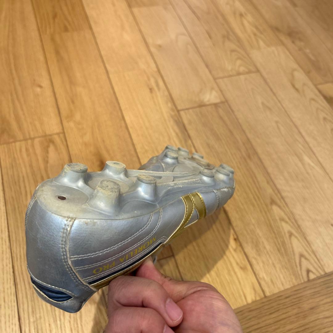 Mizuno Morelia 2 Pro シルバー/ゴールド 27.5cm