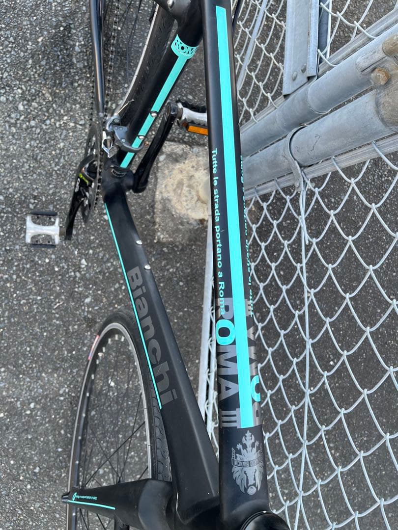 bianchi ROMA3 サイズ50 ブルホーンカスタム　claris
