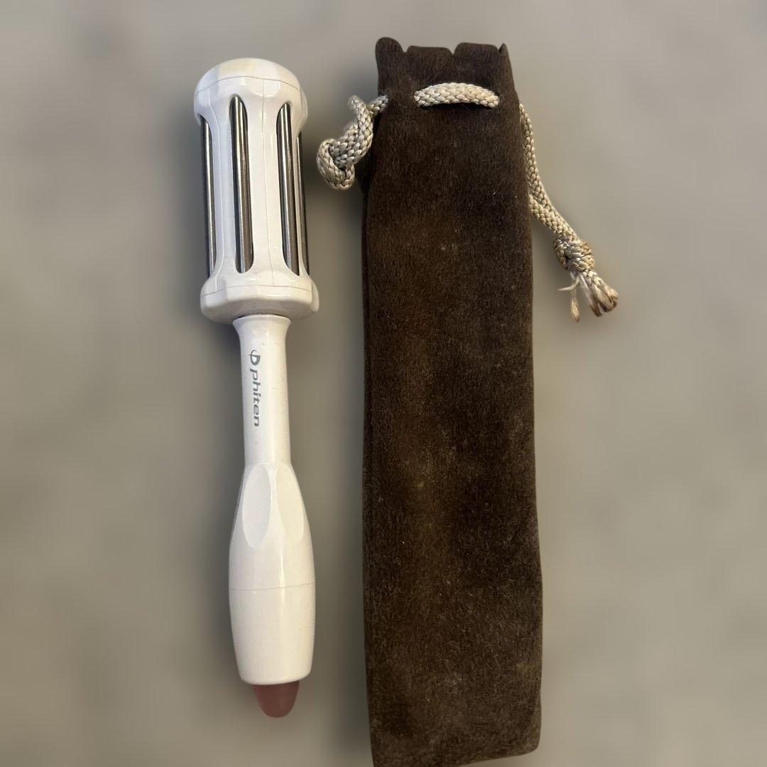 phiten バレエなどストレッチ健康器具 ホワイト 収納袋付き