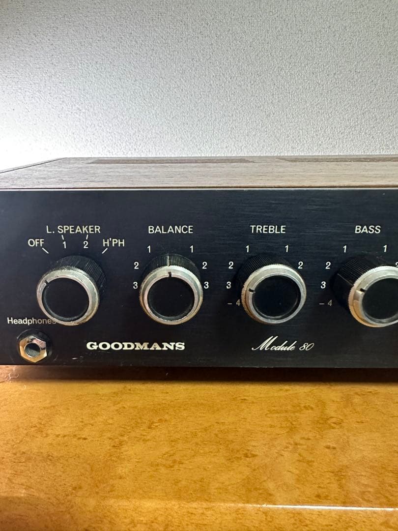 Goodmans アンプ　グッドマン スピーカーmodule 80