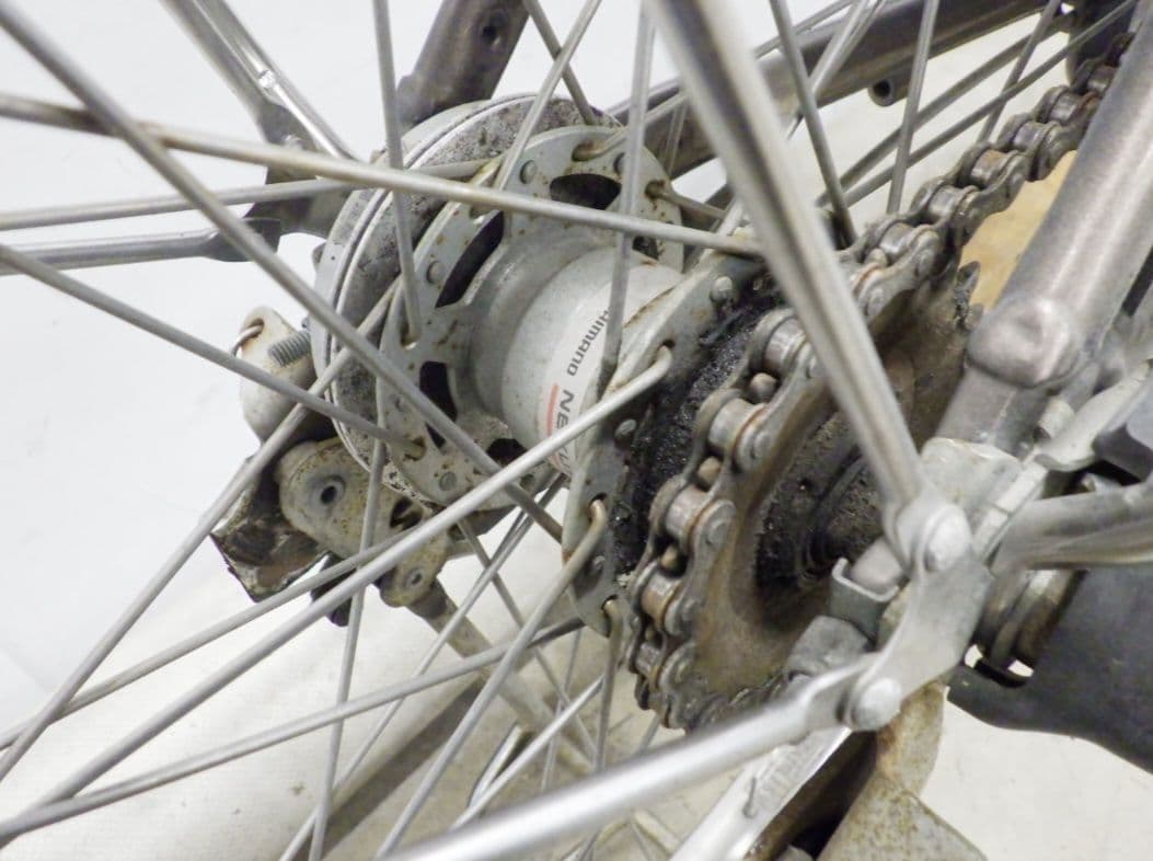 電動アシスト自転車 シティタイプ ヤマハ　PASブラウン 24インチ