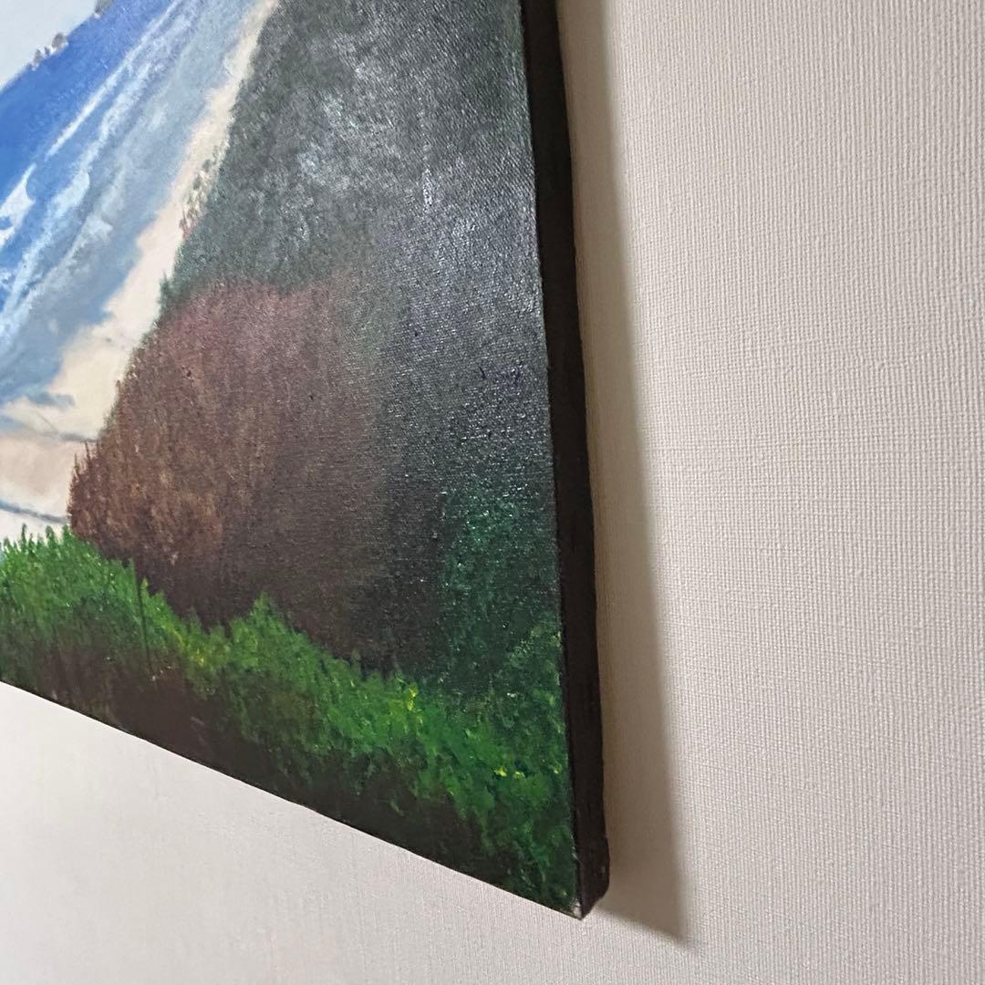 海の風景 アクリル画