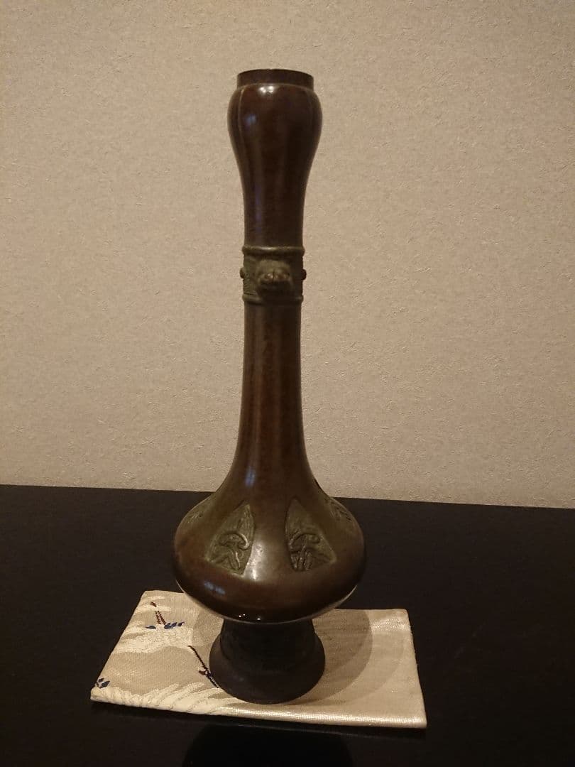 一ノ瀬宗辰  花入れ  耳つき置物