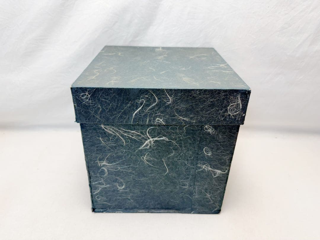 ほぼ未使用 茶道具 丸手付莨盆一閑塗 宗旦好写 曽根幸風作 染付火入灰吹灰付元箱