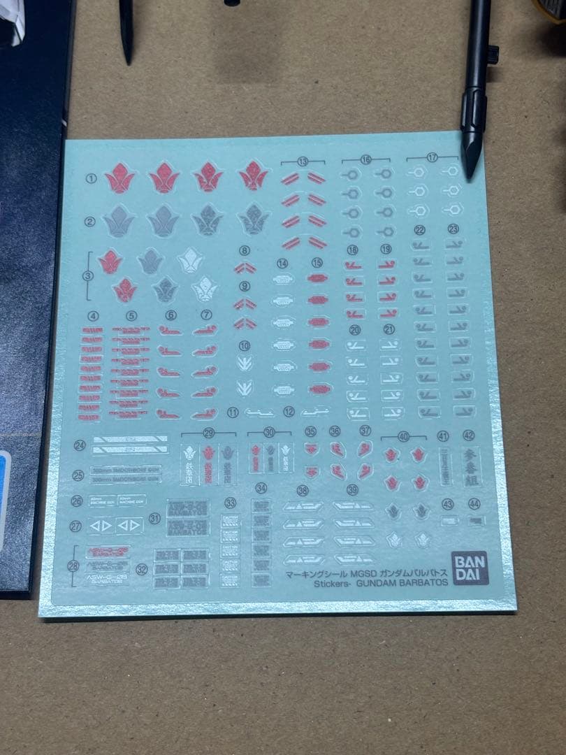 MGSD バルバトス　＆　バルバトスルプスレクス　ガレージキット　セット