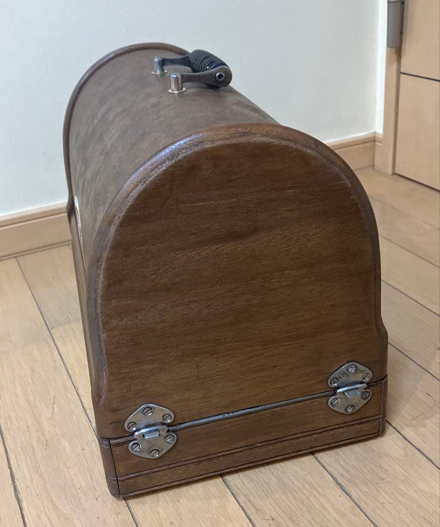 LEADチェーンステッチ・ミシン★整備・調整機★実働単環ミシン★昭和レトロ・骨董