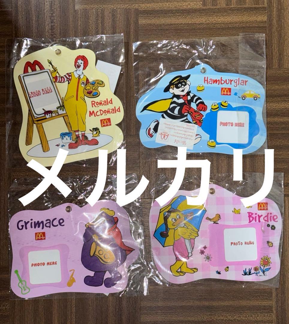 タイ マクドナルド ヴィンテージ フォト フレーム ディスプレイ コンプ レア