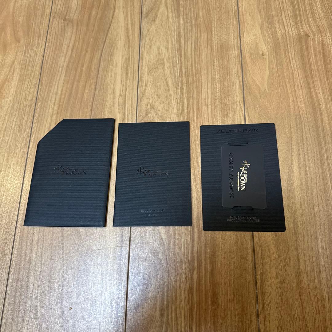 水沢ダウン マウンテニアMOUNTAINEER XO