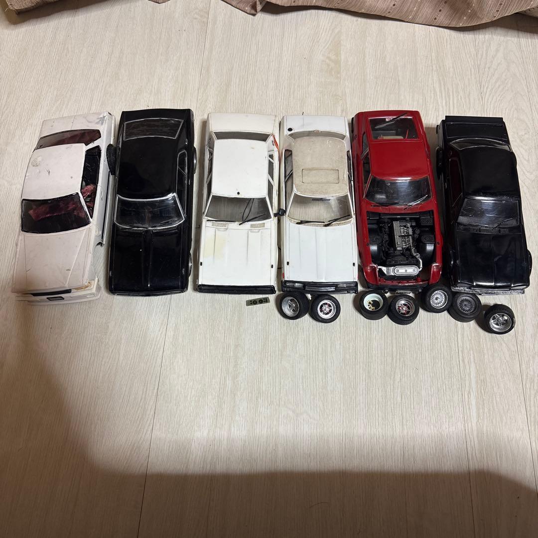 当時物　ジャンクプラモデル　6台セット