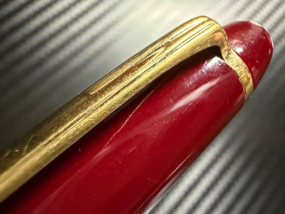 美品 モンブラン マイスターシュテュック 164 ボールペン ボルドー