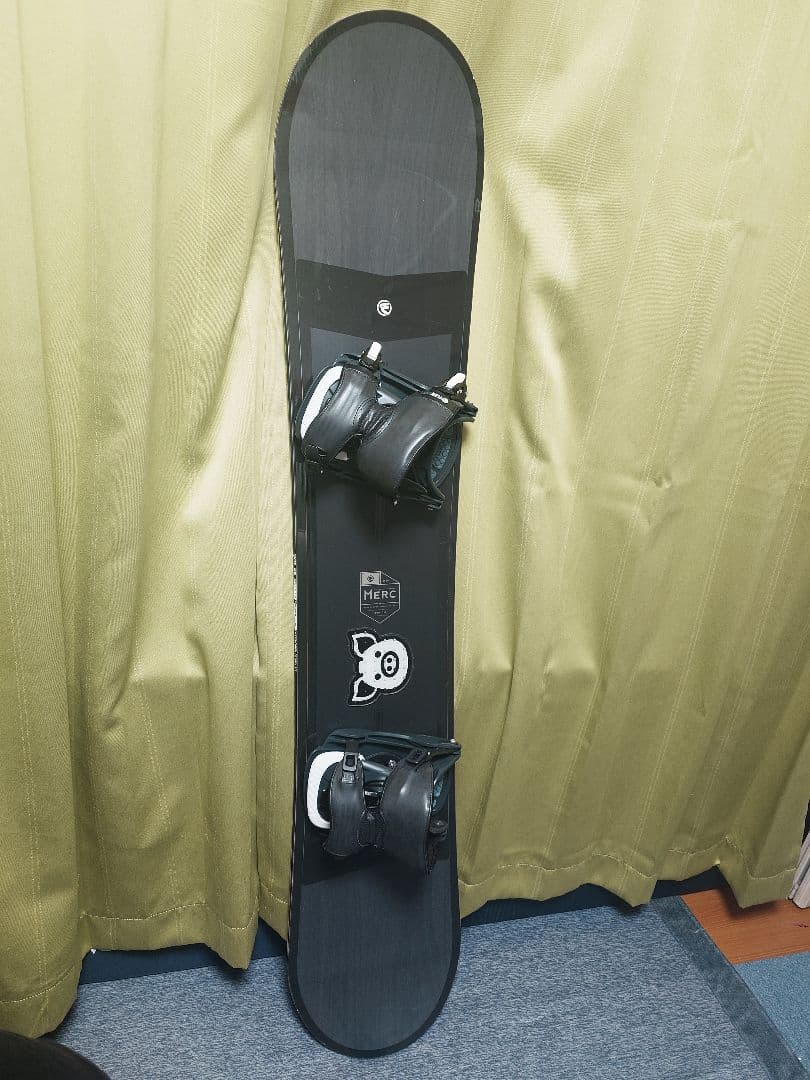 FLOW スノーボード フビンディング付き
