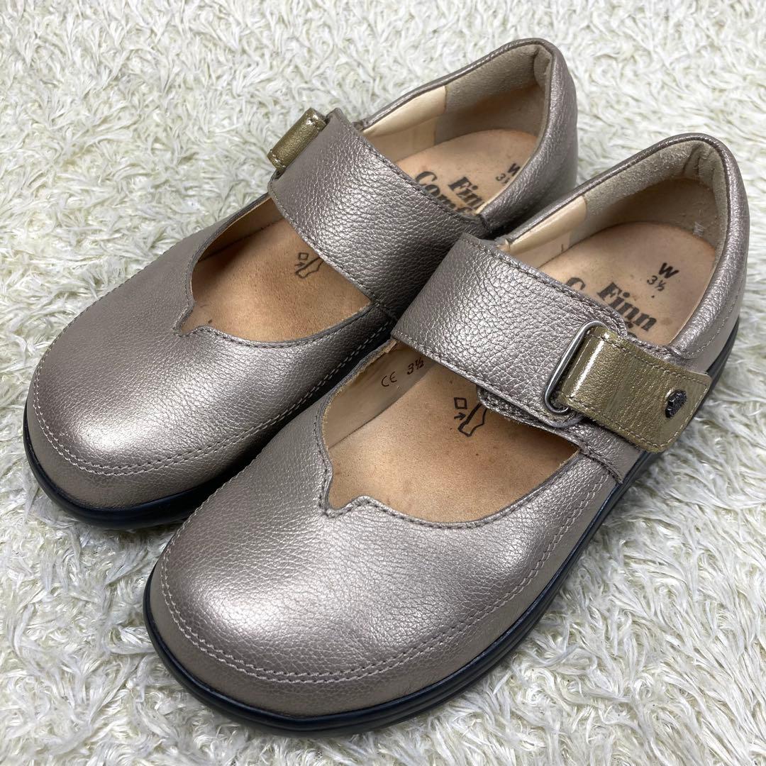 『極美品』フィンコンフォート NAGASAKI コンフォートシューズ ベルクロ