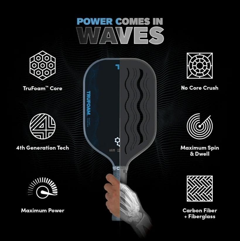 CRBN TruFoam TFW3 ピックルボールパドル