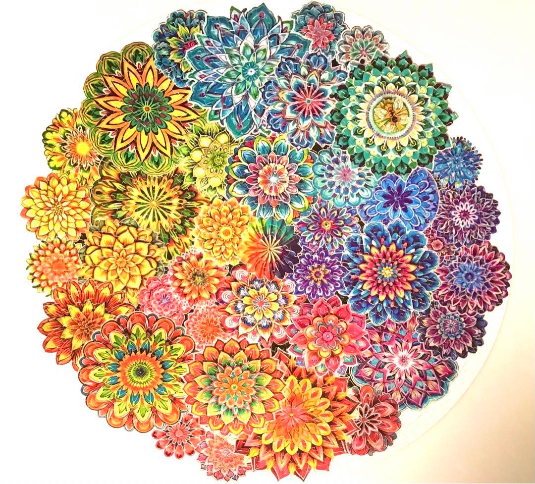 ジグソーパズル　1000ピース　フラワー