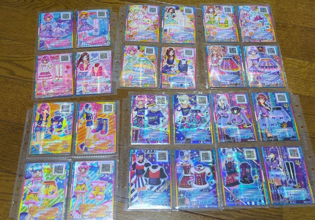 アイカツスターズ　カード　まとめ売り　バインダー 付き