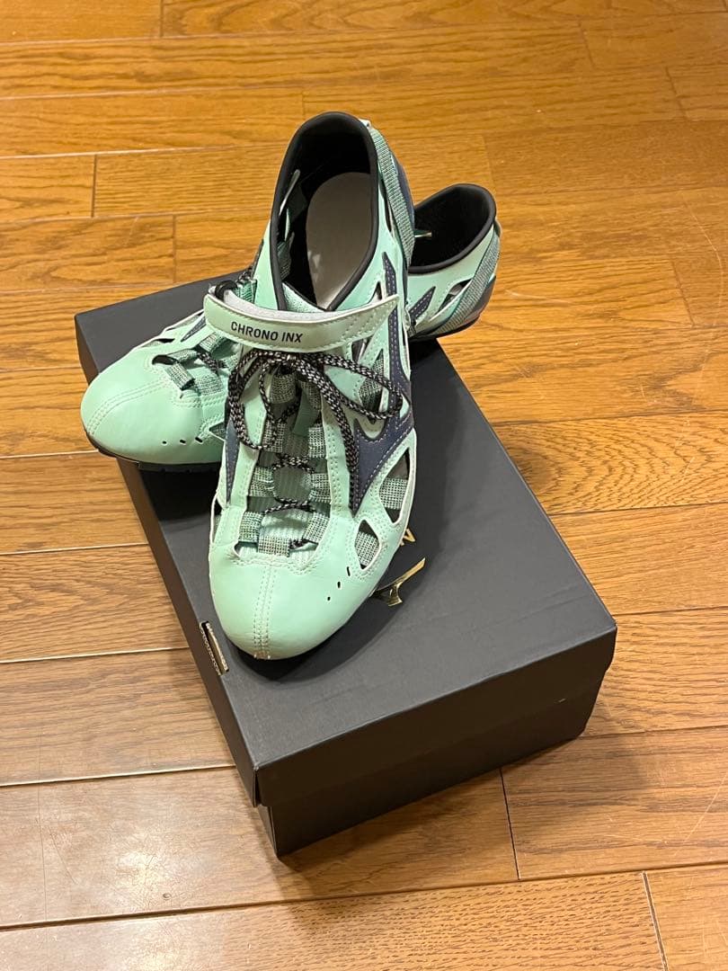 CHRONO INX スパイクシューズ ミントグリーン　25.5