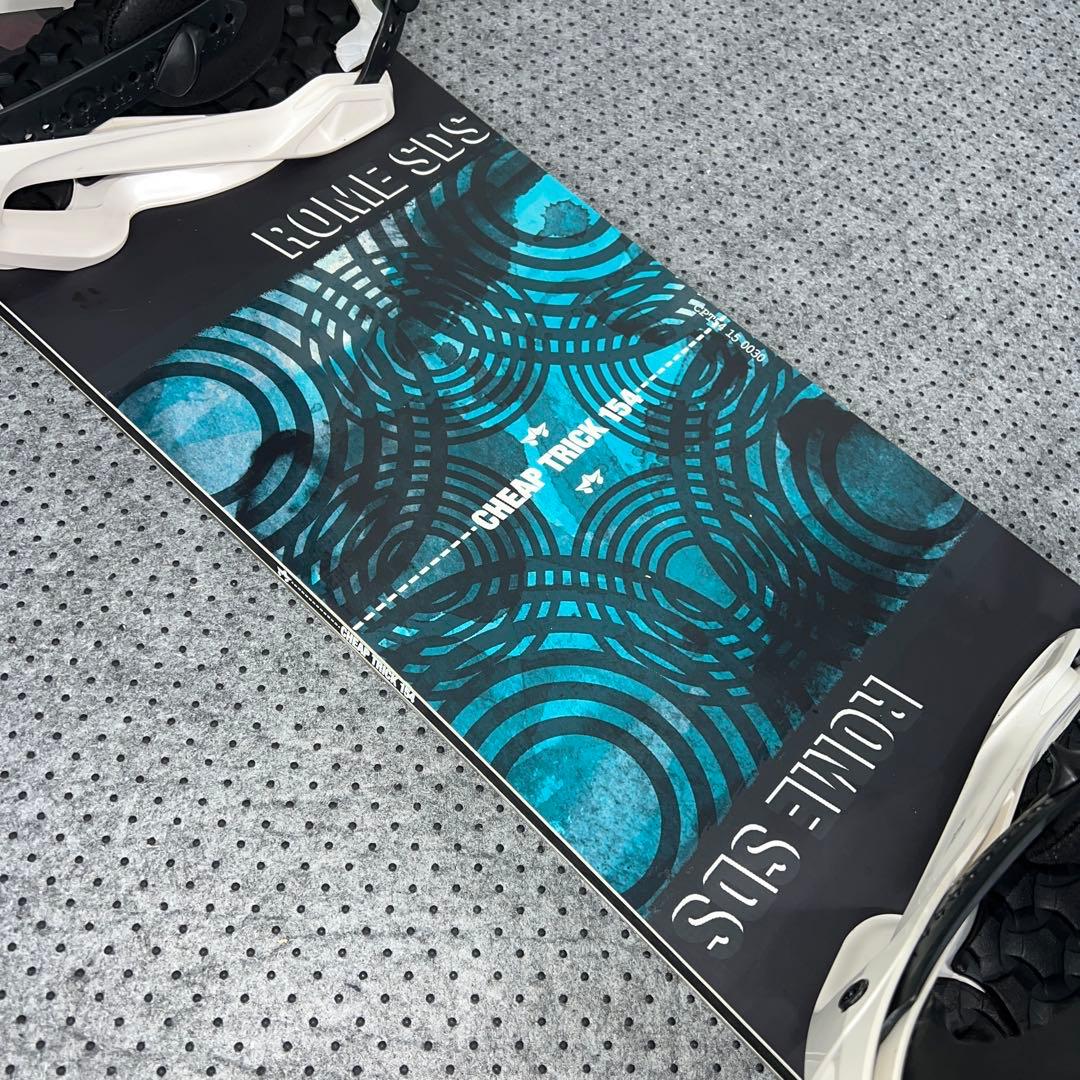 5回使用 154cm ROME SDS CHEAP TRICK×SALOMON