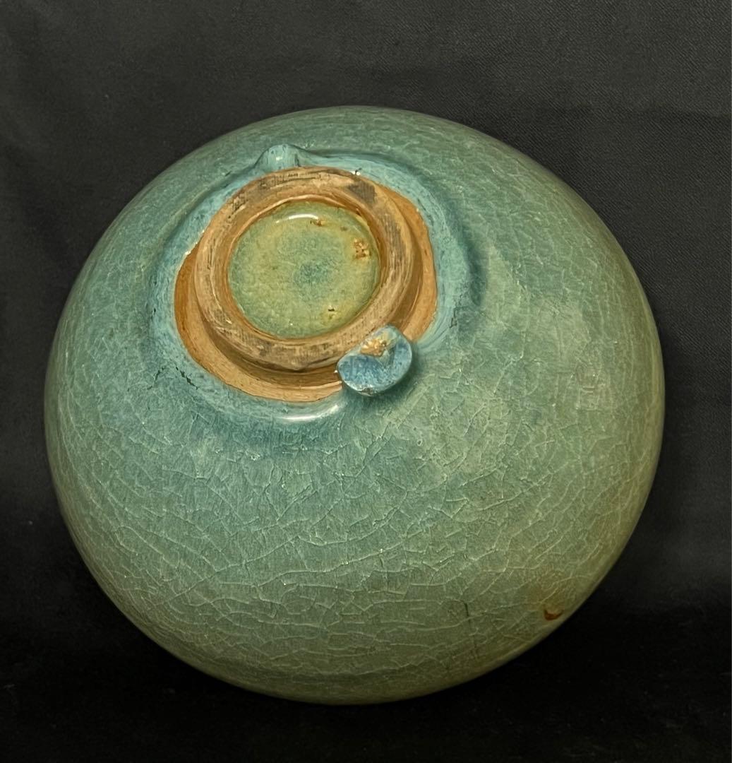 中国古美術　宋時代鈞窯釉茶碗　XG2-88
